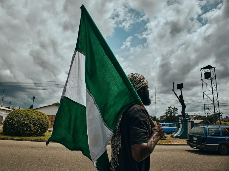 Nigerian flag (Emmanuel Ikwuegbu/Unsplash)