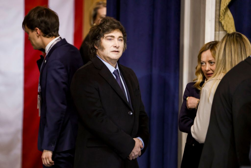 Argentina's President Javier Milei at Donald Trump's inauguration in 2025 (Getty Images)