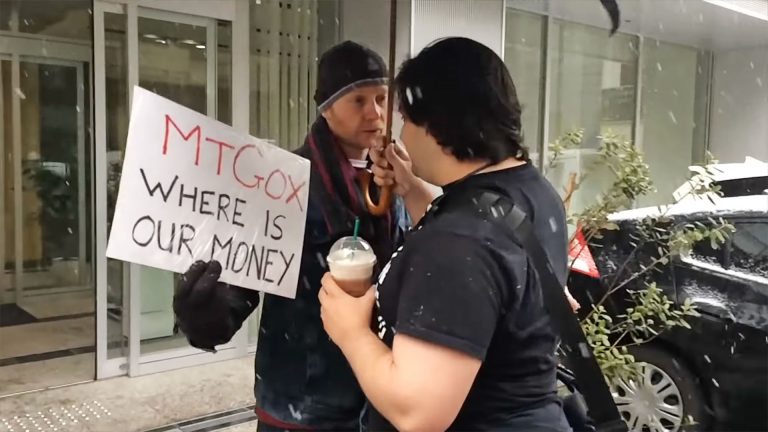 Mt. Gox Creditor Kolin Burges confronts Former Mt. Gox CEO Mark Karpeles (CoinDesk)