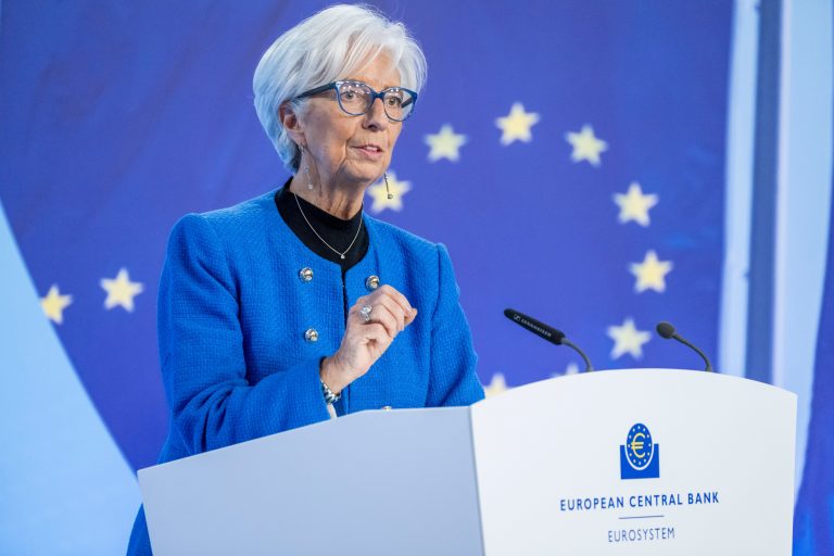 ECB President Christine Lagarde (Thomas Lohnes / Getty Images)